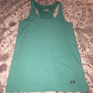Under Armour Fitted Racerback Tank Size M NWOT